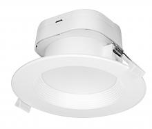Satco Products Inc. S39011 - 7 watt LED Direct Wire Downlight; 4 inch; 2700K; 120 volt; Dimmable