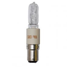Satco Products Inc. S4361 - 100 Watt; Halogen; T4 Long; Clear; 2000 Average rated hours; 1600 Lumens; DC Bay base; 120 Volt