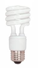 Satco Products Inc. S7218 - 13 Watt; Mini Spiral Compact Fluorescent; 4100K; 82 CRI; Medium base; 120 Volt