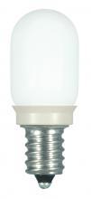 Satco Products Inc. S9176 - 0.8 Watt LED; T6; Frost; 2700K; Candelabra base; 120 Volt; Carded
