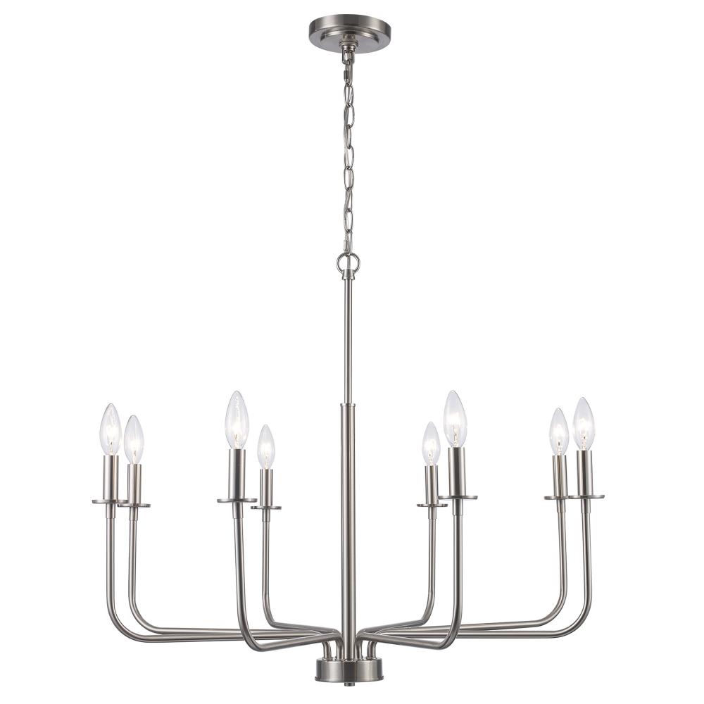 Tennyson Pendant Lights Brushed Nickel