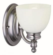 Trans Globe 34141 AN - 1 LT SCONCE- SHINY OPAL GLASS