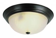 Trans Globe 58802 ROB - Del Mar 15" Flush Mount Ceiling Light