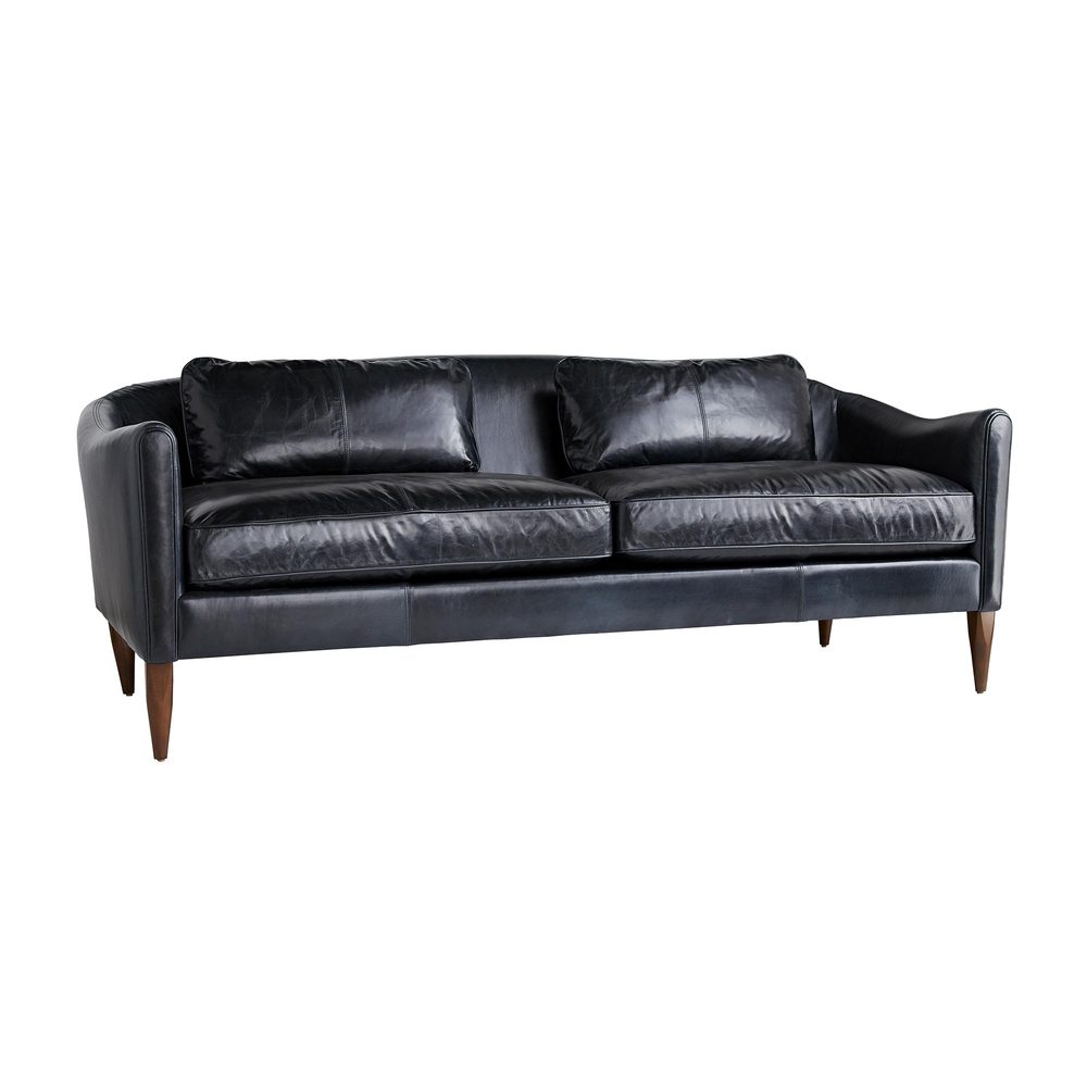 Vincent Sofa Ink Leather