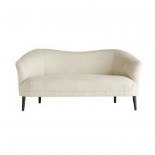 Arteriors Home 8141 - Duprey Settee Textured Ivory Grey Ash