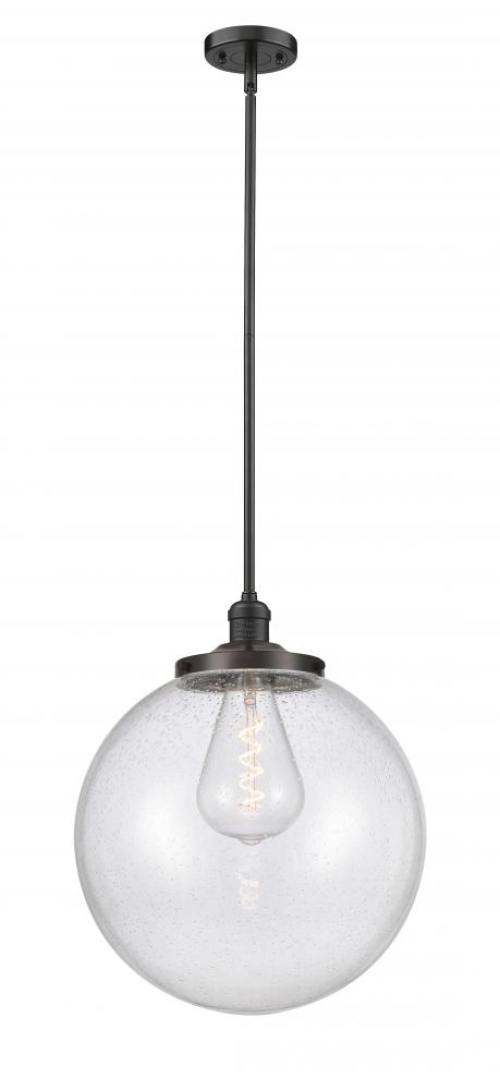 Beacon - 1 Light - 16 inch - Oil Rubbed Bronze - Stem Hung - Pendant