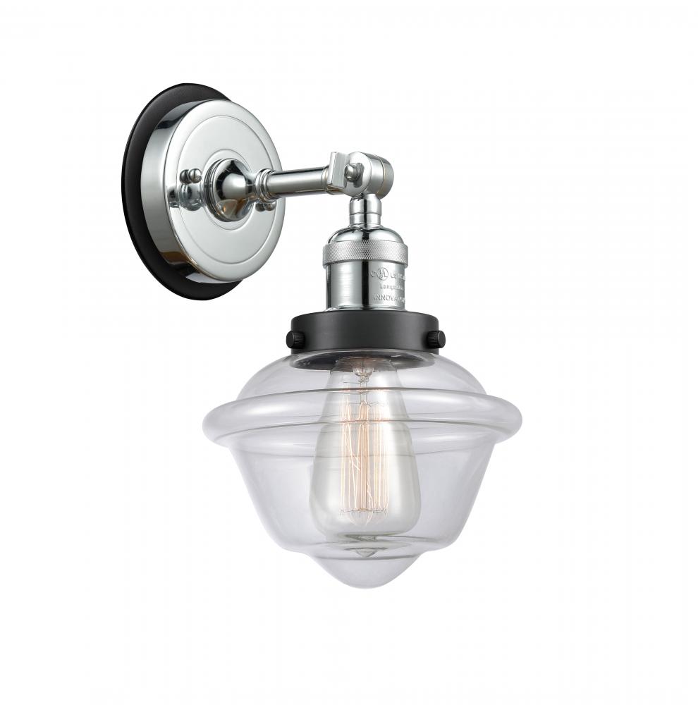 Oxford - 1 Light - 8 inch - Polished Chrome - Sconce