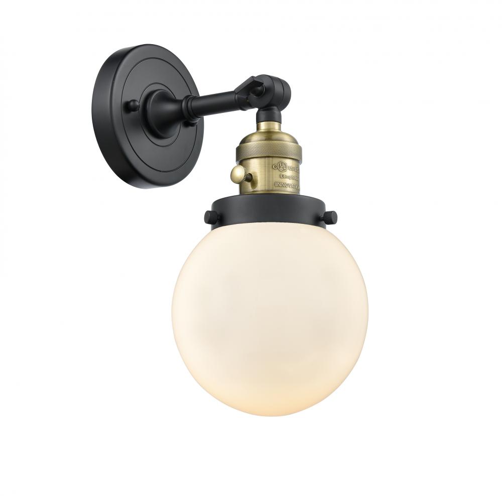 Beacon - 1 Light - 6 inch - Black Antique Brass - Sconce