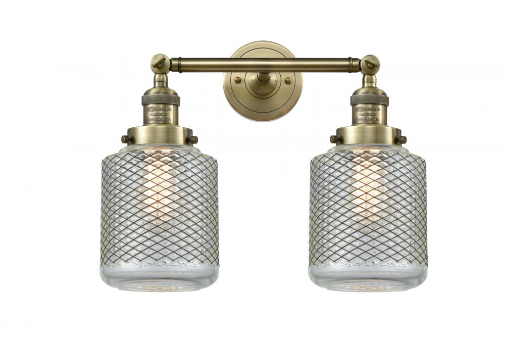 Stanton - 2 Light - 16 inch - Antique Brass - Bath Vanity Light