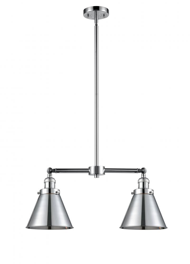 Appalachian - 2 Light - 23 inch - Polished Chrome - Stem Hung - Island Light