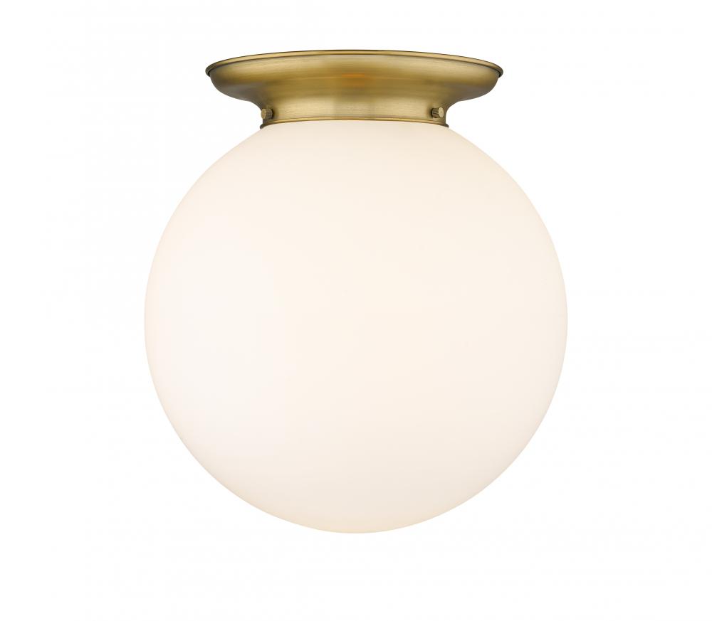 Beacon - 1 Light - 16 inch - Brushed Brass - Flush Mount