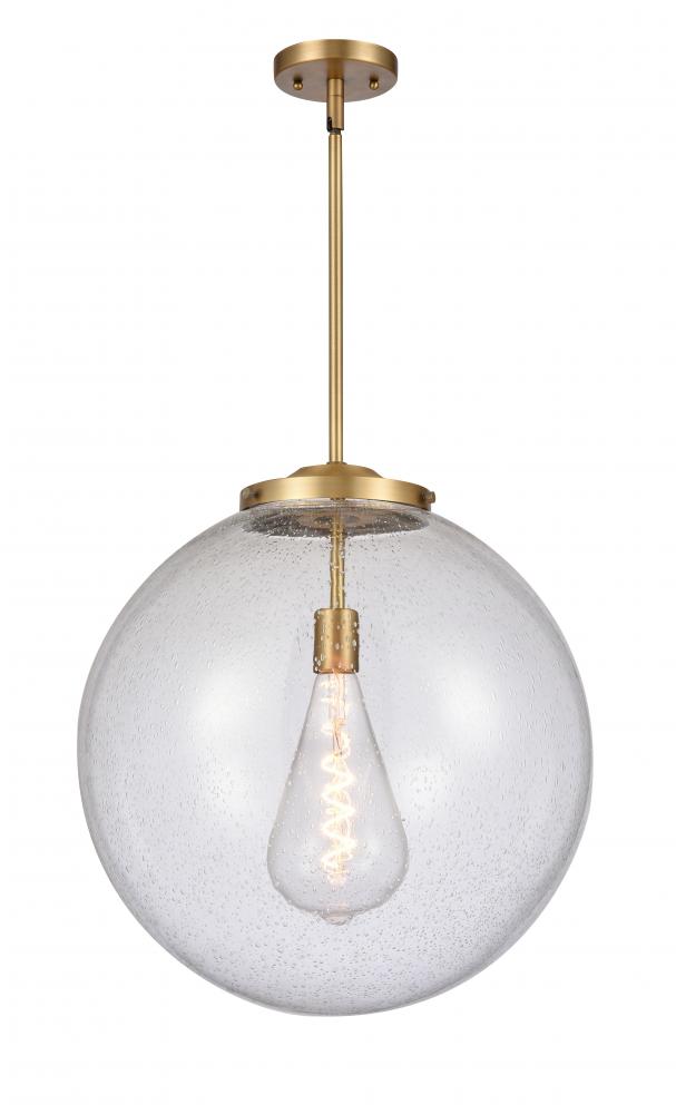 Beacon - 1 Light - 18 inch - Brushed Brass - Cord hung - Pendant