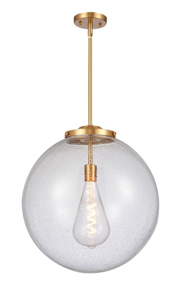 Beacon - 1 Light - 18 inch - Satin Gold - Stem Hung - Pendant