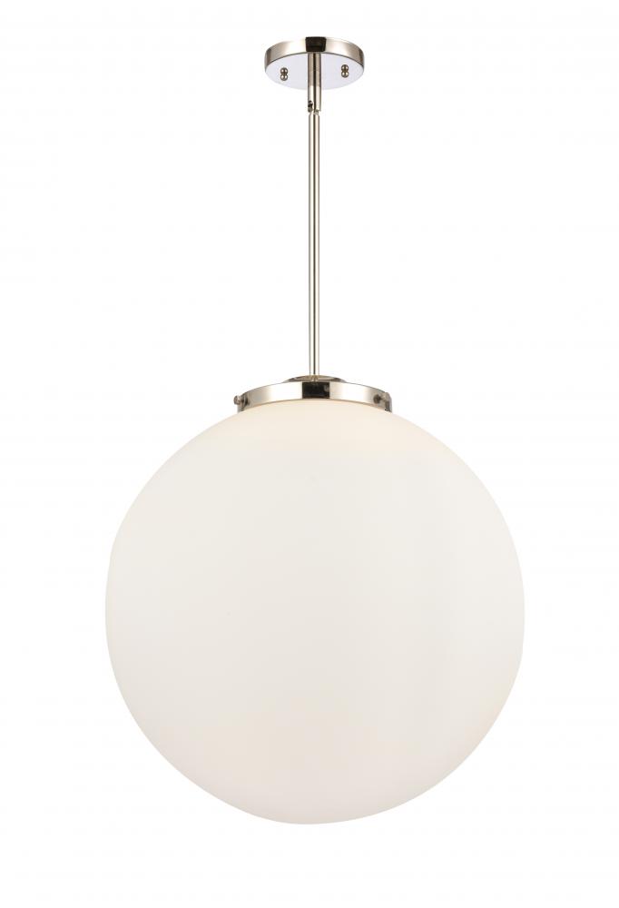 Beacon - 3 Light - 18 inch - Polished Nickel - Cord hung - Pendant