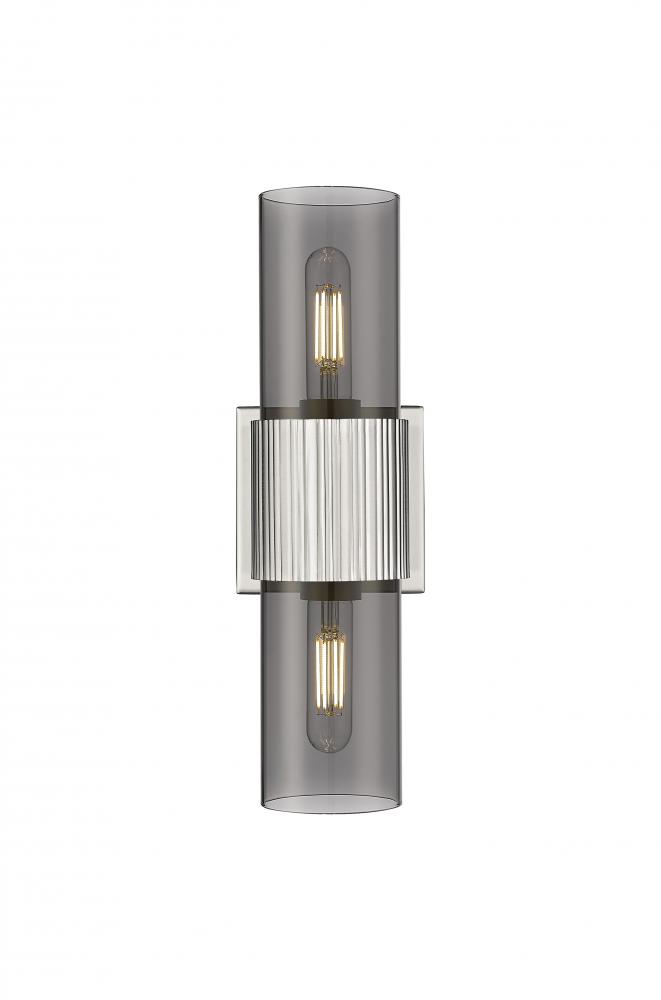 Bolivar - 2 Light - 5 inch - Satin Nickel - Bath Vanity Light