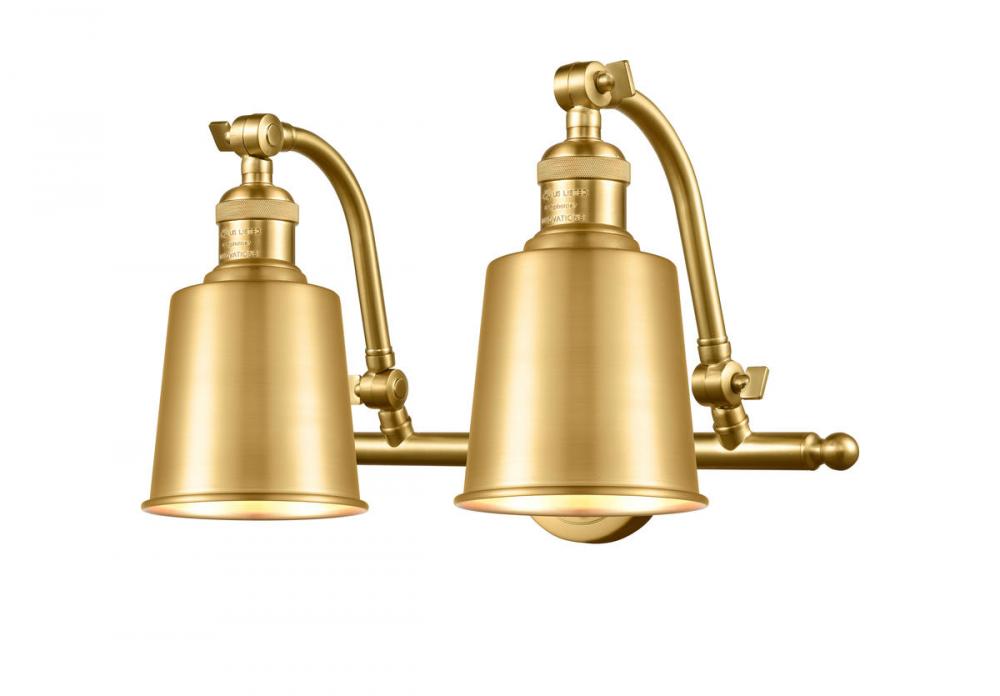 Addison - 2 Light - 18 inch - Satin Gold - Bath Vanity Light