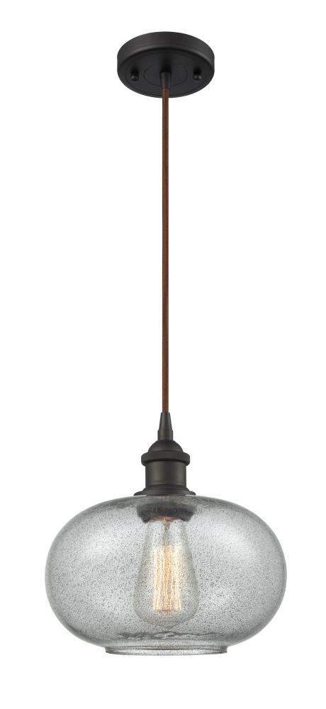 Gorham - 1 Light - 10 inch - Oil Rubbed Bronze - Cord hung - Mini Pendant
