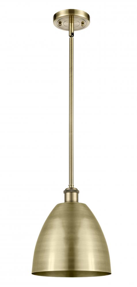 Bristol - 1 Light - 9 inch - Antique Brass - Pendant