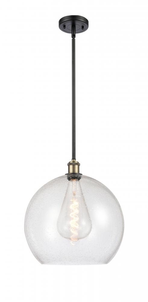 Athens - 1 Light - 14 inch - Black Antique Brass - Pendant