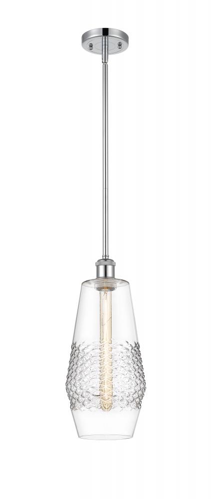 Windham - 1 Light - 7 inch - Polished Chrome - Mini Pendant