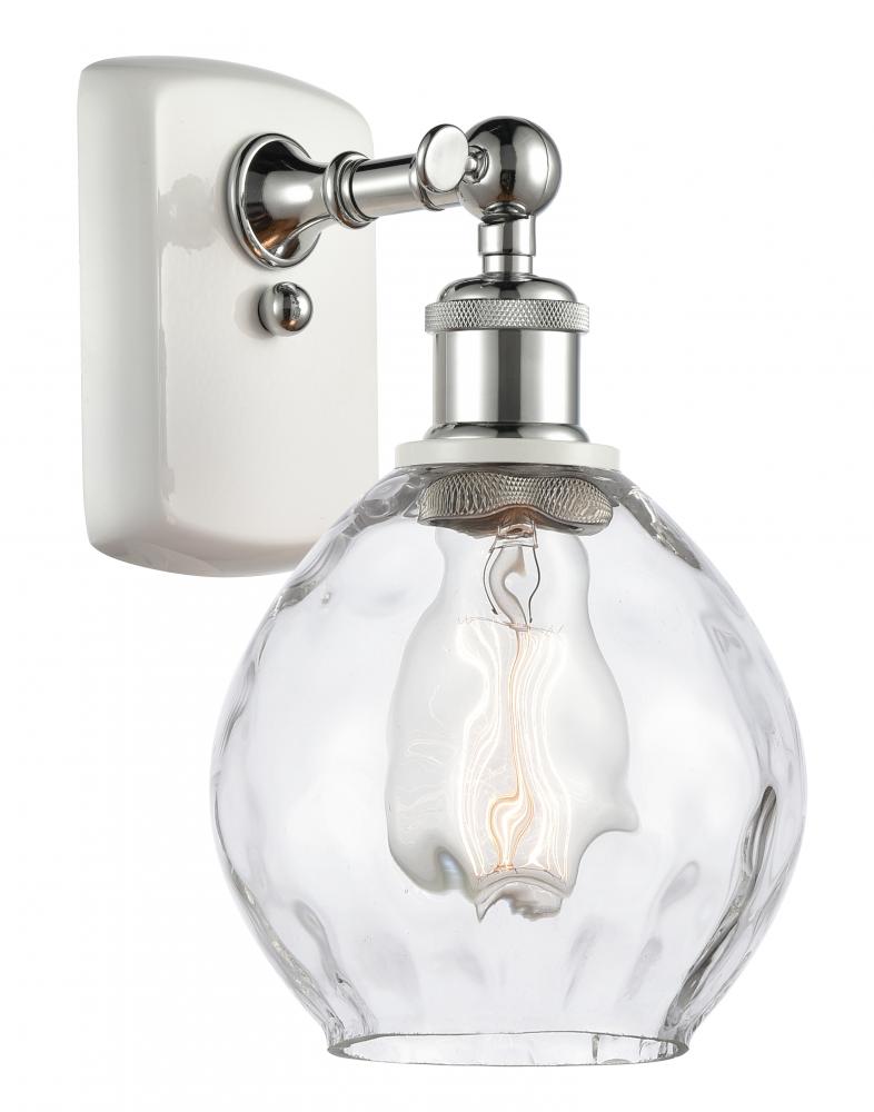 Waverly - 1 Light - 6 inch - White Polished Chrome - Sconce