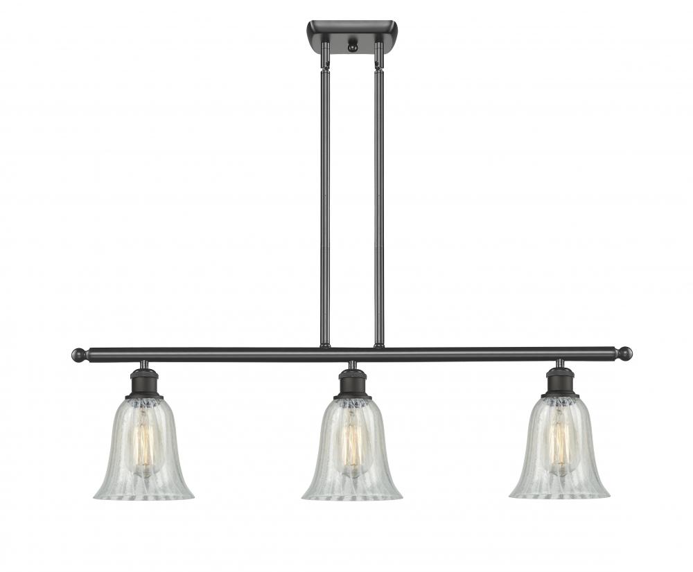 Hanover - 3 Light - 36 inch - Oil Rubbed Bronze - Cord hung - Island Light