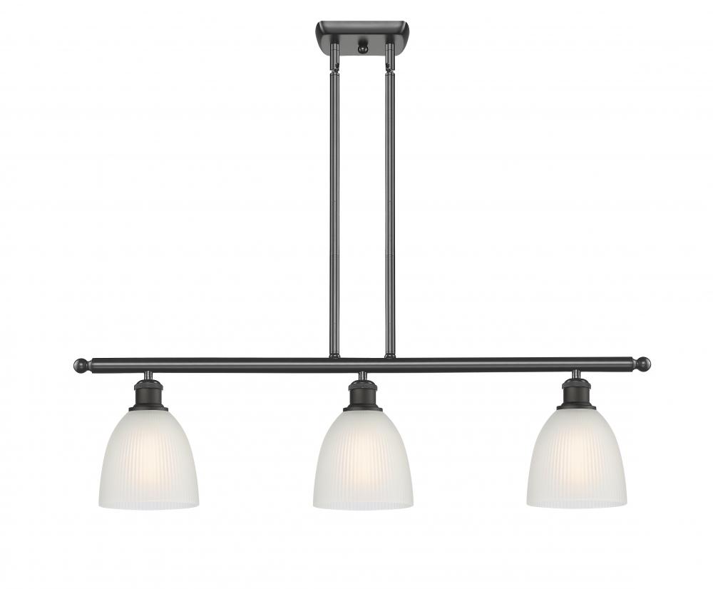 Castile - 3 Light - 36 inch - Oil Rubbed Bronze - Cord hung - Island Light