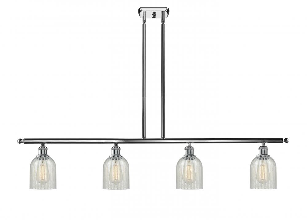 Caledonia - 4 Light - 48 inch - Polished Chrome - Cord hung - Island Light