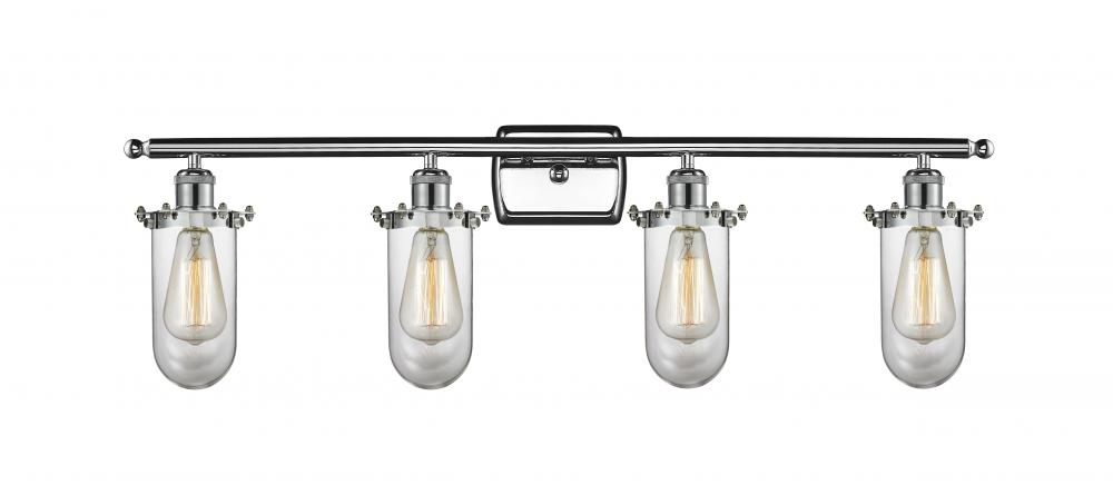 Kingsbury - 4 Light - 34 inch - Polished Chrome - Bath Vanity Light