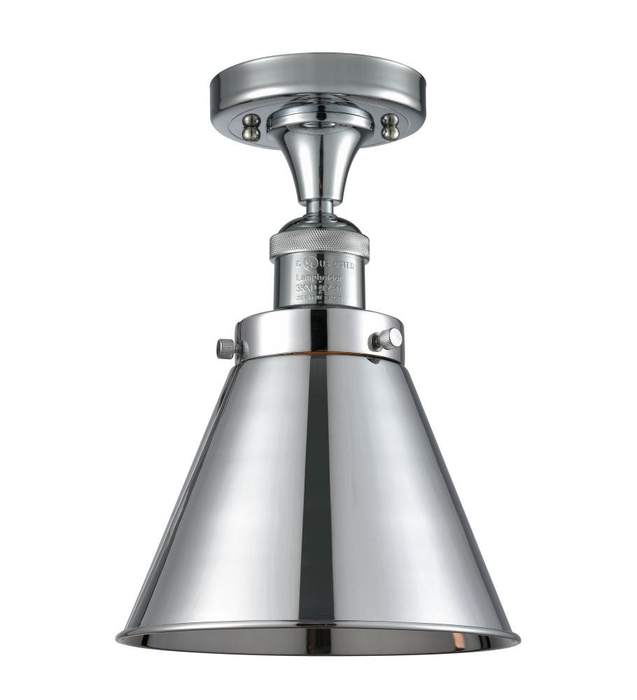 Appalachian - 1 Light - 8 inch - Polished Chrome - Semi-Flush Mount