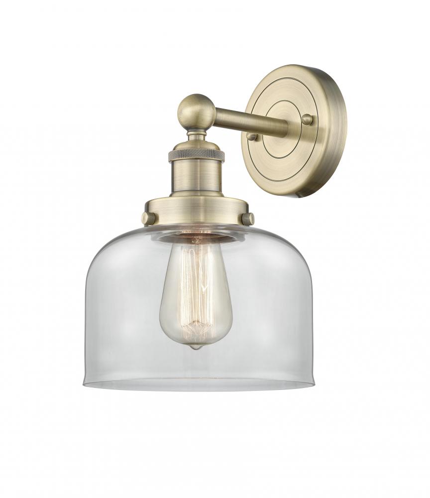 Bell - 1 Light - 8 inch - Antique Brass - Sconce