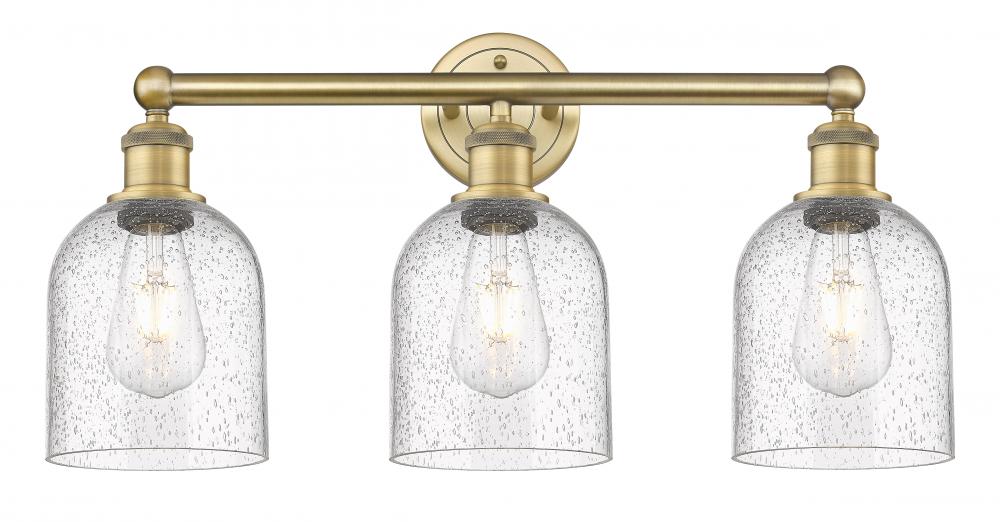 Bella - 3 Light - 24 inch - Brushed Brass - Bath Vanity Light