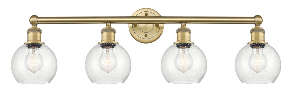 Athens - 4 Light - 33 inch - Brushed Brass - Bath Vanity Light