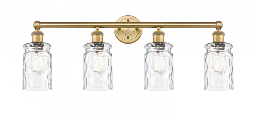 Candor - 4 Light - 32 inch - Brushed Brass - Bath Vanity Light