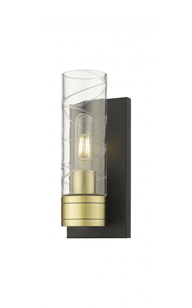 Boreas - 1 Light - 5 inch - Black Antique Brass - Sconce