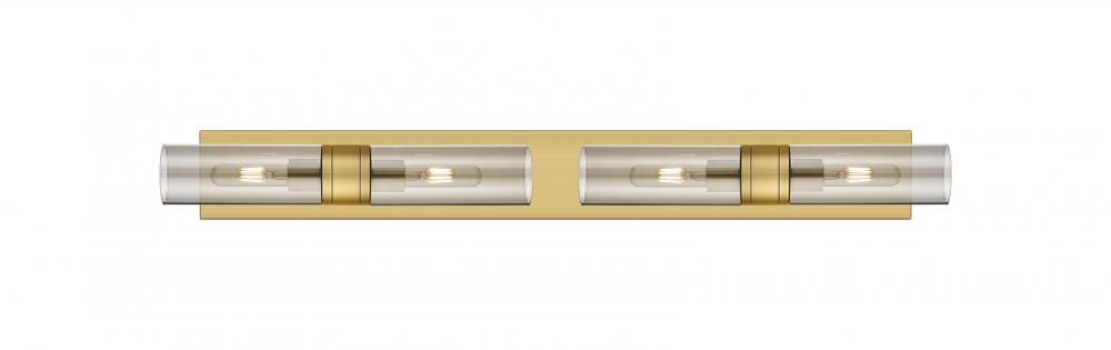 Boreas - 4 Light - 39 inch - Brushed Brass - Bath Vanity Light