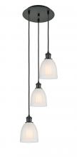 Innovations Lighting 113B-3P-BK-G441 - Brookfield - 3 Light - 12 inch - Matte Black - Cord Hung - Multi Pendant