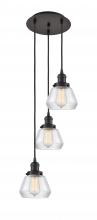 Innovations Lighting 113F-3P-OB-G172 - Fulton - 3 Light - 14 inch - Oil Rubbed Bronze - Cord hung - Multi Pendant