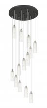 Innovations Lighting 132BK-B-13P-SN-G434-12SDY - Crown Point - 13 Light - 32 inch - Brushed Satin Nickel - Multi Pendant