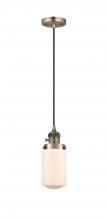 Innovations Lighting 201CSW-AB-G311-LED - Dover - 1 Light - 5 inch - Antique Brass - Cord hung - Mini Pendant