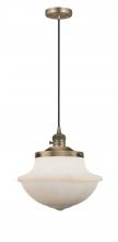 Innovations Lighting 201CSW-BB-G541 - Oxford - 1 Light - 12 inch - Brushed Brass - Cord hung - Mini Pendant