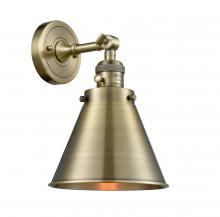 Innovations Lighting 203SW-AB-M13-AB-LED - Appalachian - 1 Light - 8 inch - Antique Brass - Sconce