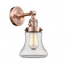 Innovations Lighting 203SW-AC-G192 - Bellmont - 1 Light - 7 inch - Antique Copper - Sconce
