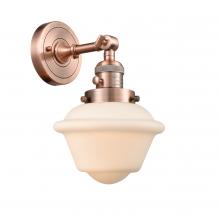 Innovations Lighting 203SW-AC-G531-LED - Oxford - 1 Light - 8 inch - Antique Copper - Sconce