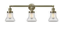 Innovations Lighting 205-AB-G192-LED - Bellmont - 3 Light - 30 inch - Antique Brass - Bath Vanity Light