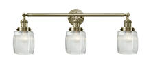 Innovations Lighting 205-AB-G302-LED - Colton - 3 Light - 32 inch - Antique Brass - Bath Vanity Light
