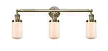 Innovations Lighting 205-AB-G311-LED - Dover - 3 Light - 31 inch - Antique Brass - Bath Vanity Light