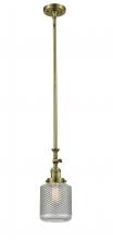 Innovations Lighting 206-AB-G262 - Stanton - 1 Light - 6 inch - Antique Brass - Stem Hung - Mini Pendant