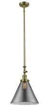 Innovations Lighting 206-AB-G43-L - Cone - 1 Light - 12 inch - Antique Brass - Stem Hung - Mini Pendant
