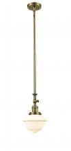 Innovations Lighting 206-AB-G531-LED - Oxford - 1 Light - 7 inch - Antique Brass - Stem Hung - Mini Pendant